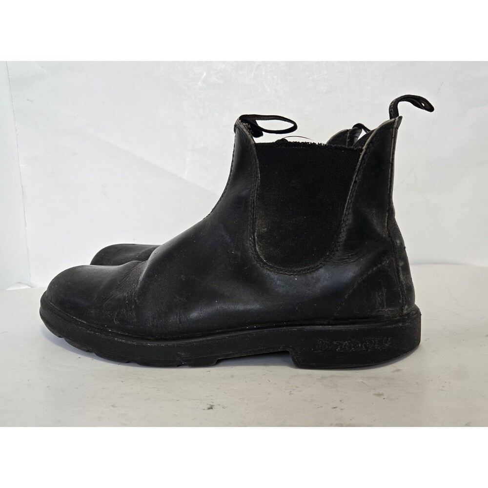 Blunstone Boots Sz 9 Womens Black Leather Heeled Chelsea Casual Work - Picture 4 of 9